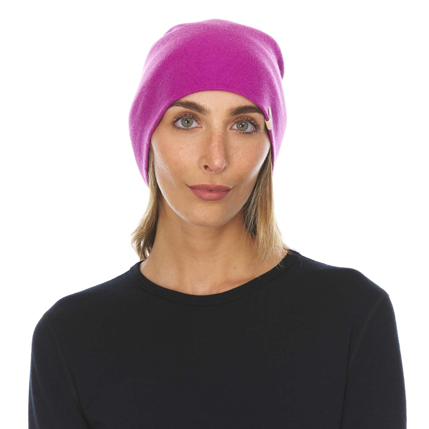 Lightweight - Ridge Cuff Beanie 100% Merino Wool - Concordia Style Boutique