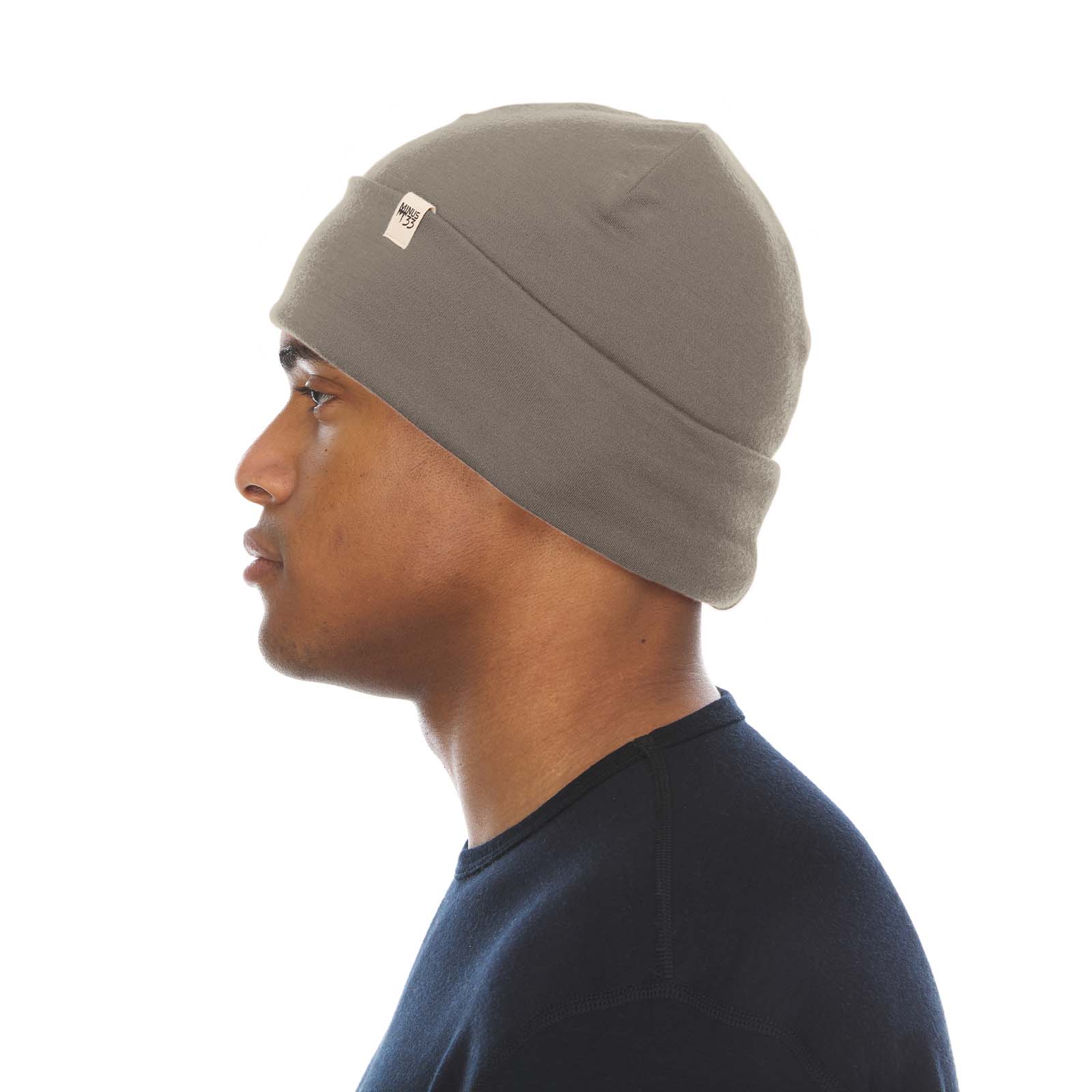 Lightweight - Ridge Cuff Beanie 100% Merino Wool - Concordia Style Boutique
