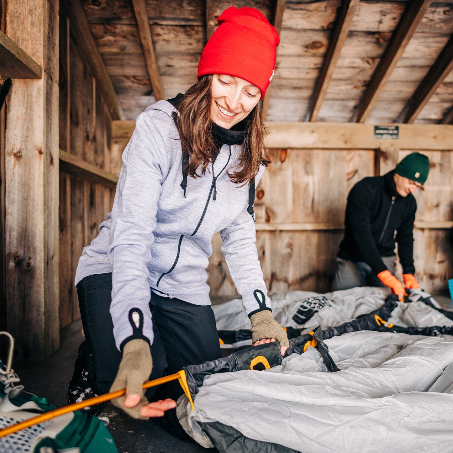 Lightweight - Ridge Cuff Beanie 100% Merino Wool - Concordia Style Boutique