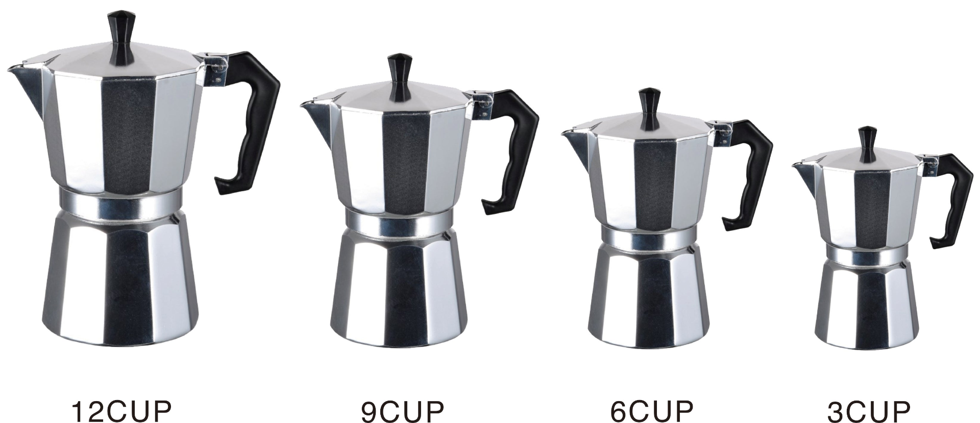 Aluminum Coffee Maker - 4 Sizes - Premium Aluminum Coffee Maker from Concordia Style Boutique - Just $35.38! Shop now at Concordia Style Boutique