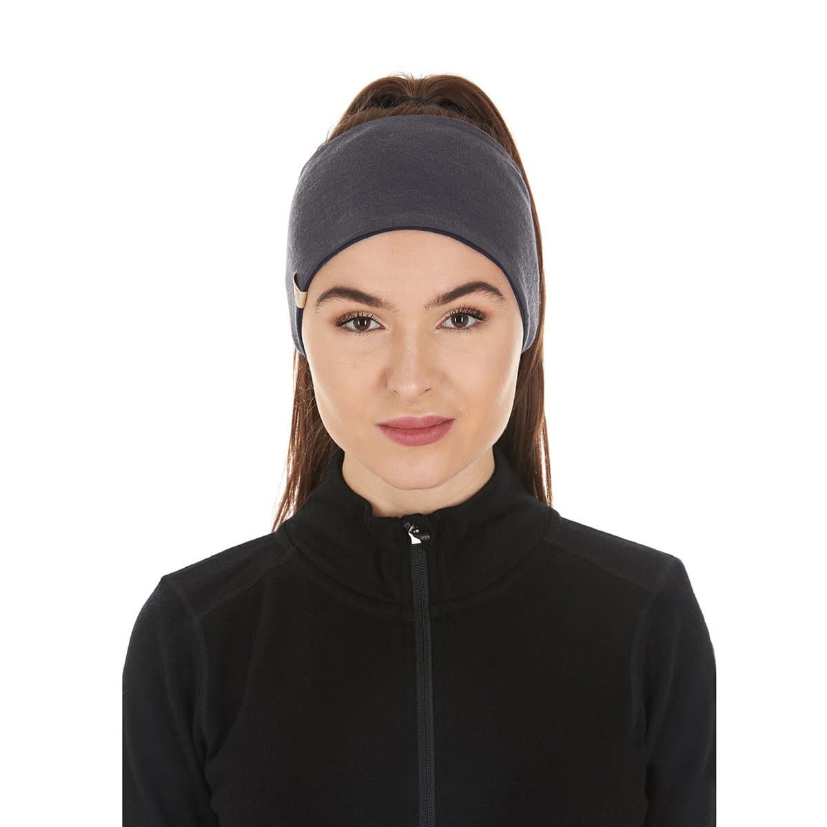 Midweight - Reversible Headband 100% Merino Wool - Concordia Style Boutique