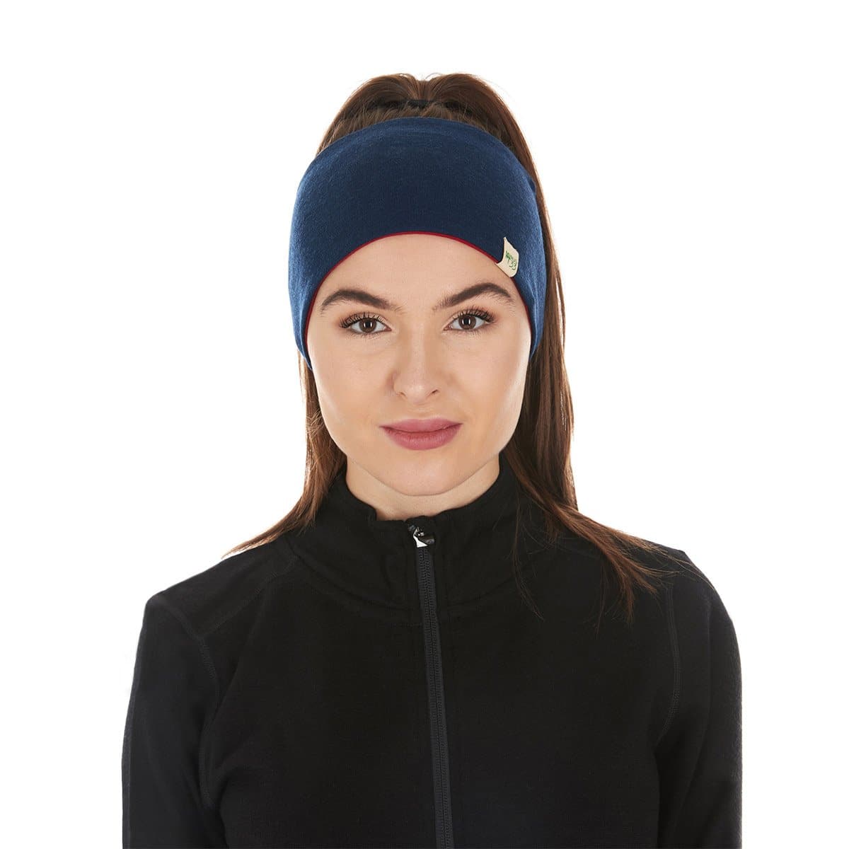 Midweight - Reversible Headband 100% Merino Wool - Concordia Style Boutique