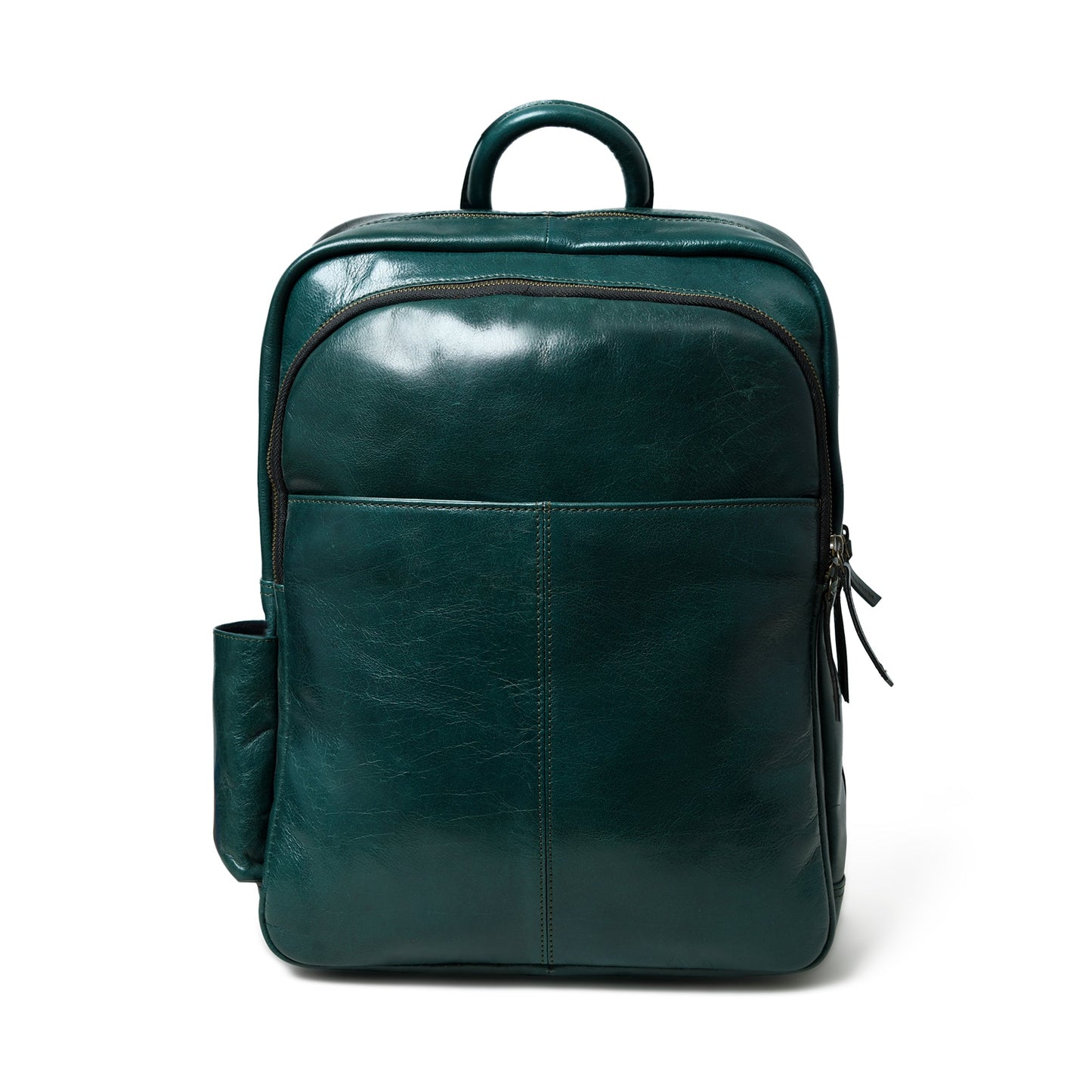 Luxury Italian Leather Backpack, Green - Concordia Style Boutique