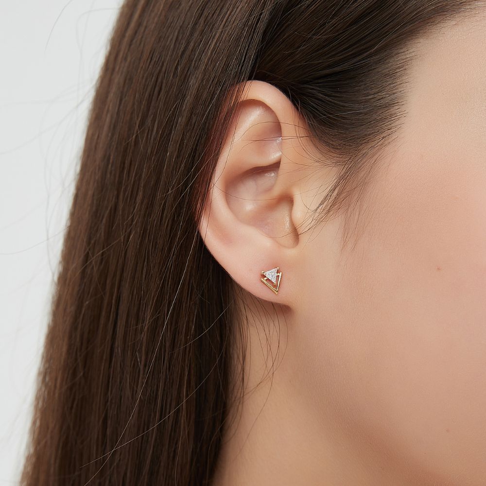 ARROWHEAD STUD EARRINGS (PAIR) - Concordia Style Boutique