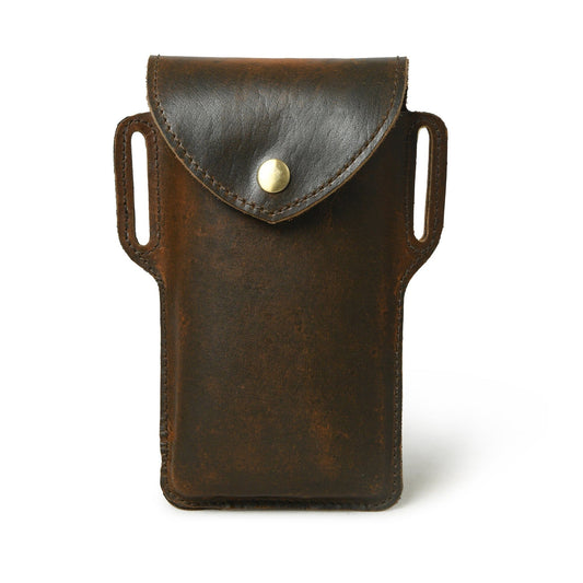 Mobile Holster Case- Dark Brown - Concordia Style Boutique