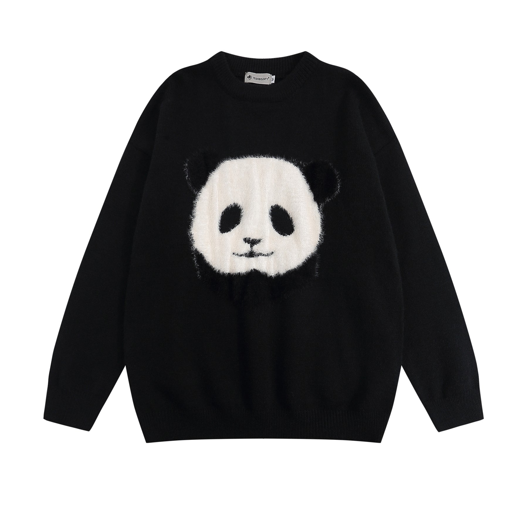 YE429 Furry Panda Crew - Concordia Style Boutique