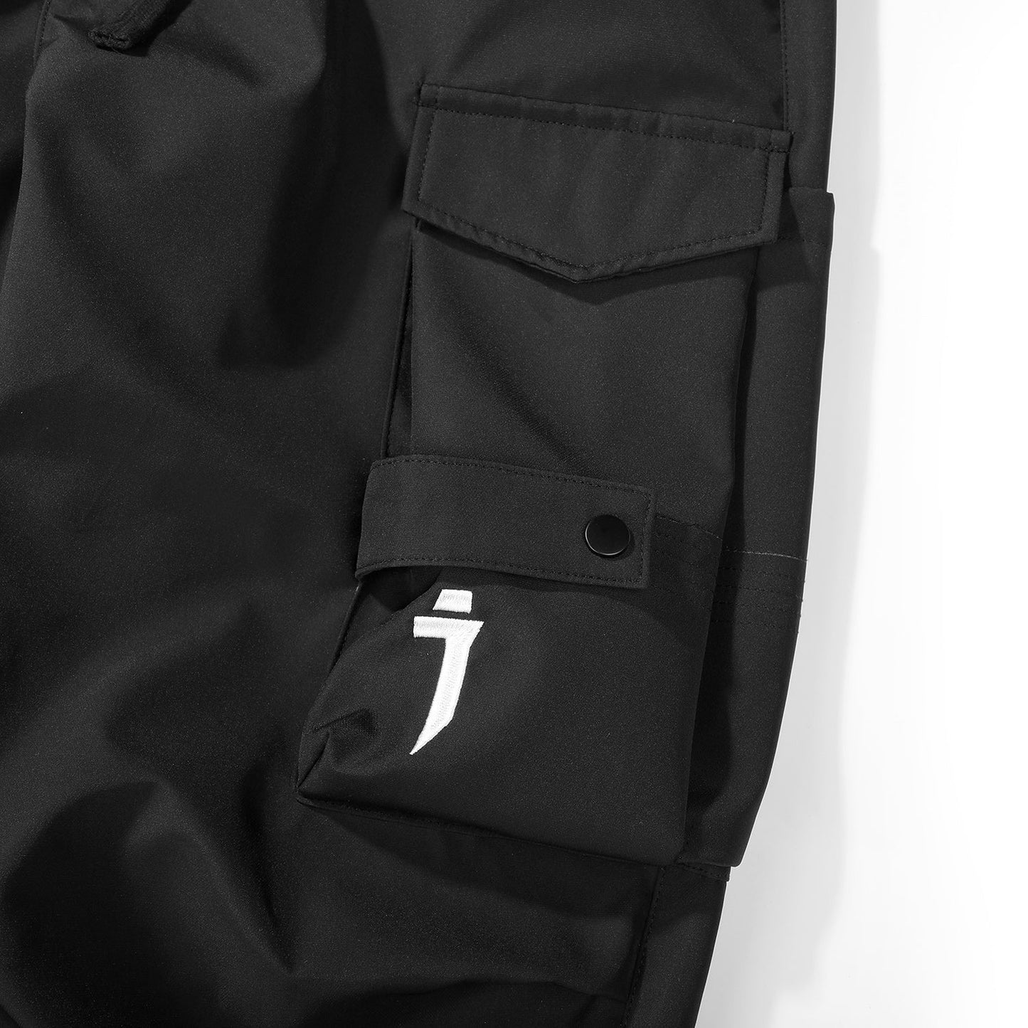 HiP42 Black Techwear Joggers