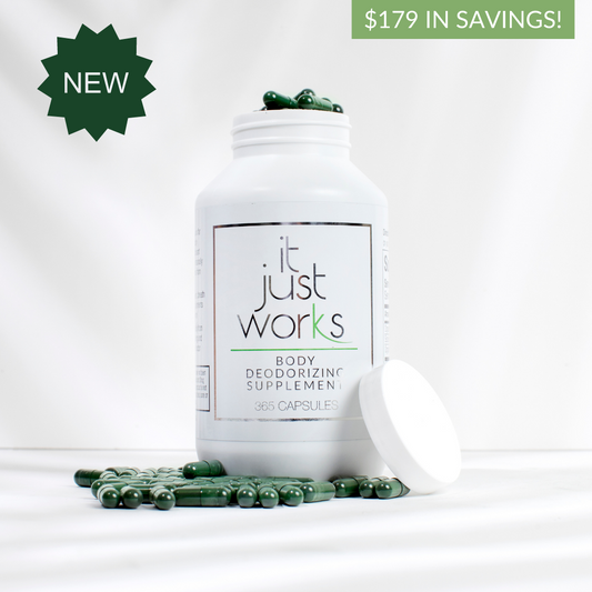 Body Deodorizing Supplement | Sustainable 365 Mega Bottle - Concordia Style Boutique