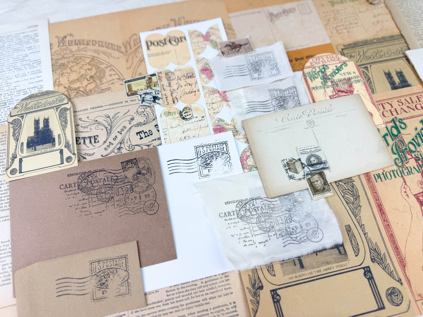 Foreign Travel Ephemera Kit - Concordia Style Boutique