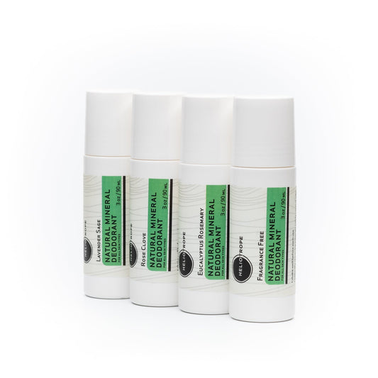 Natural Mineral Deodorant - Premium Deodorant from Heliotrope San Francisco - Just $11! Shop now at Concordia Style Boutique