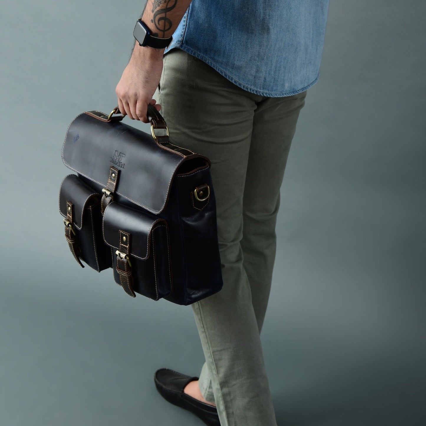 Panther Laptop Messenger Bag - Concordia Style Boutique