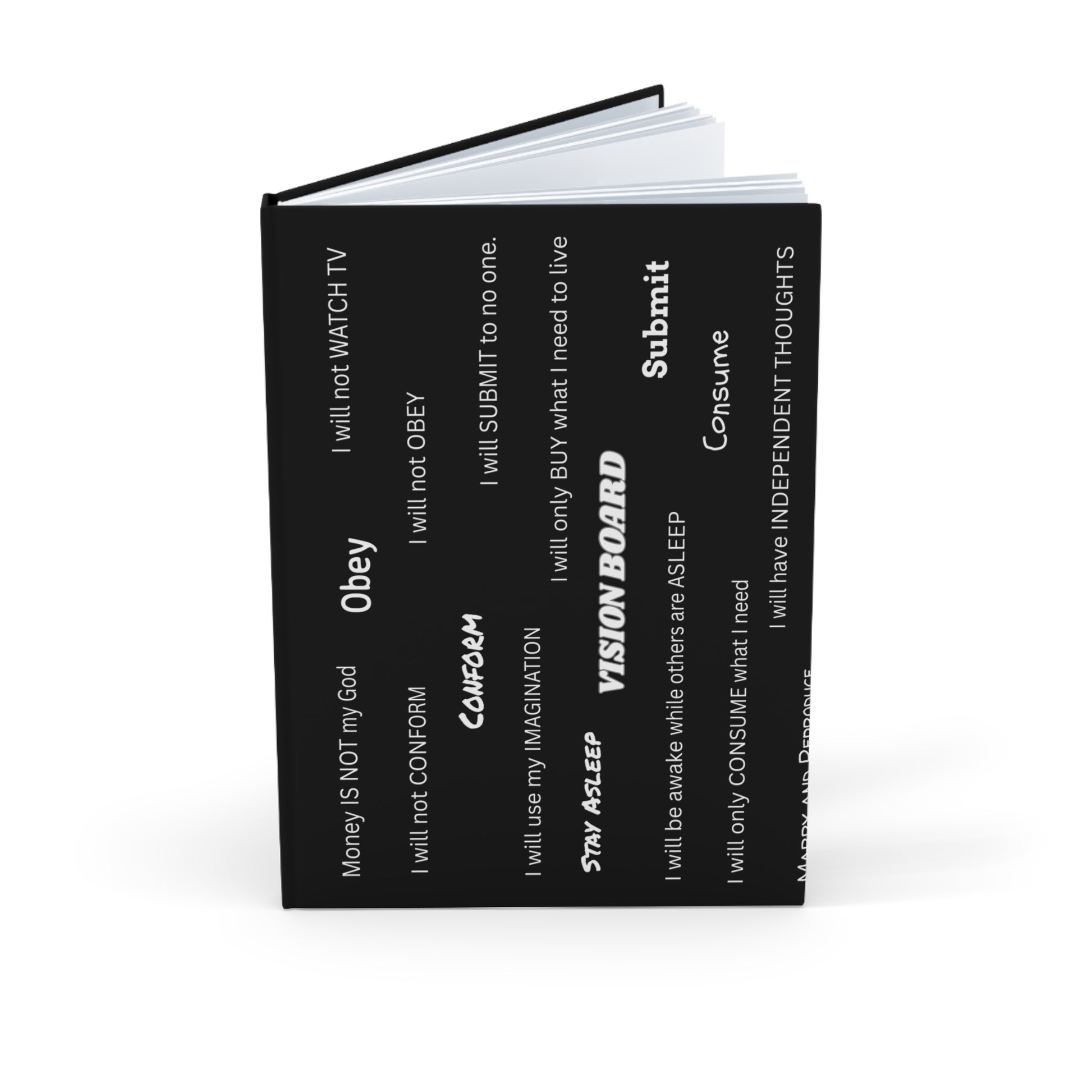 Vision Board Hardcover Journal - A5 - Inspire Creativity & Independent Thinking - Premium Paper products from Concordia Style Boutique - Just $13.83! Shop now at Concordia Style Boutique