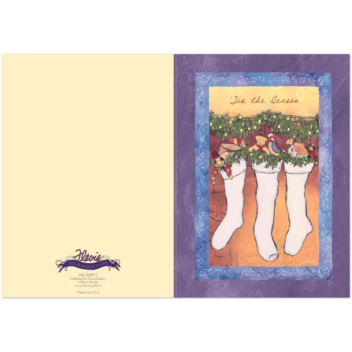 Tis the Season - a Flavia Weedn Classic Christmas Card 0003-6884