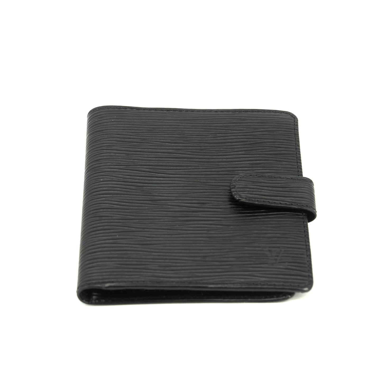 Louis Vuitton Black Epi Leather Bifold Wallet #3712