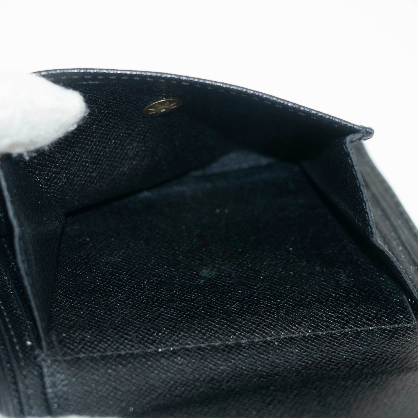 Louis Vuitton Black Epi Leather Bifold Wallet #3712