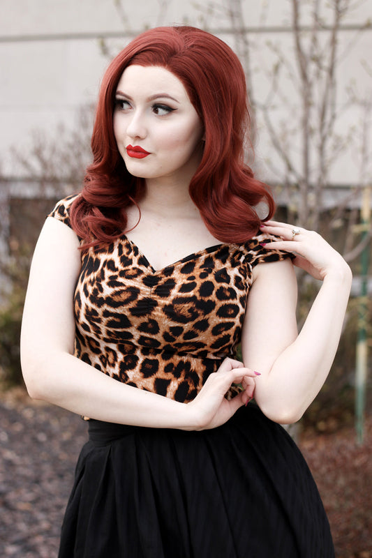 Isabel Top in Leopard - Concordia Style Boutique