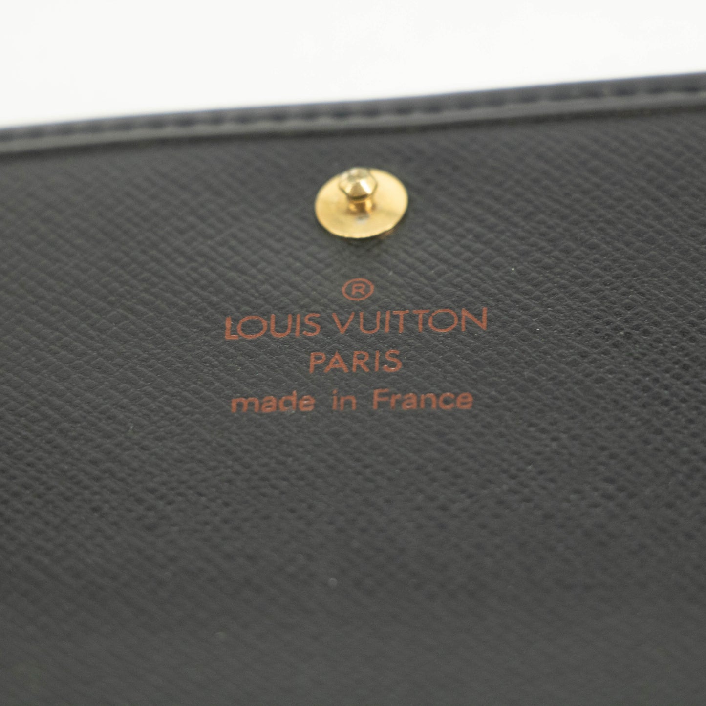Louis Vuitton Black Epi Leather Ludlow Trifold Wallet #3716