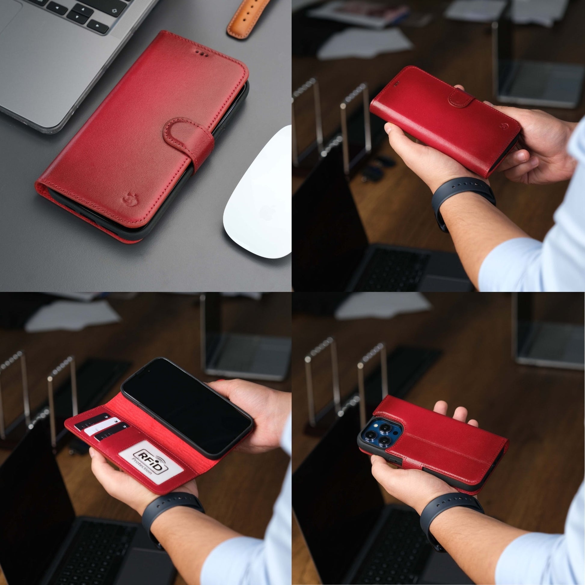 Casper iPhone 16 Pro Max Wallet Case Leather MagSafe - Concordia Style Boutique