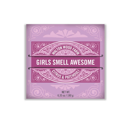 Girls Smell Awesome Bar Soap 6.35oz - Concordia Style Boutique