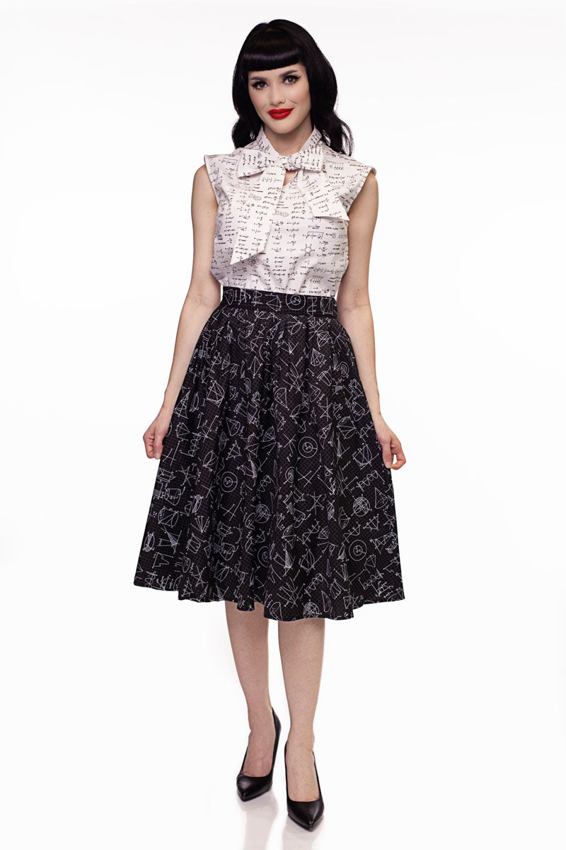 Equations Bow Top - Plus sizes only - Concordia Style Boutique