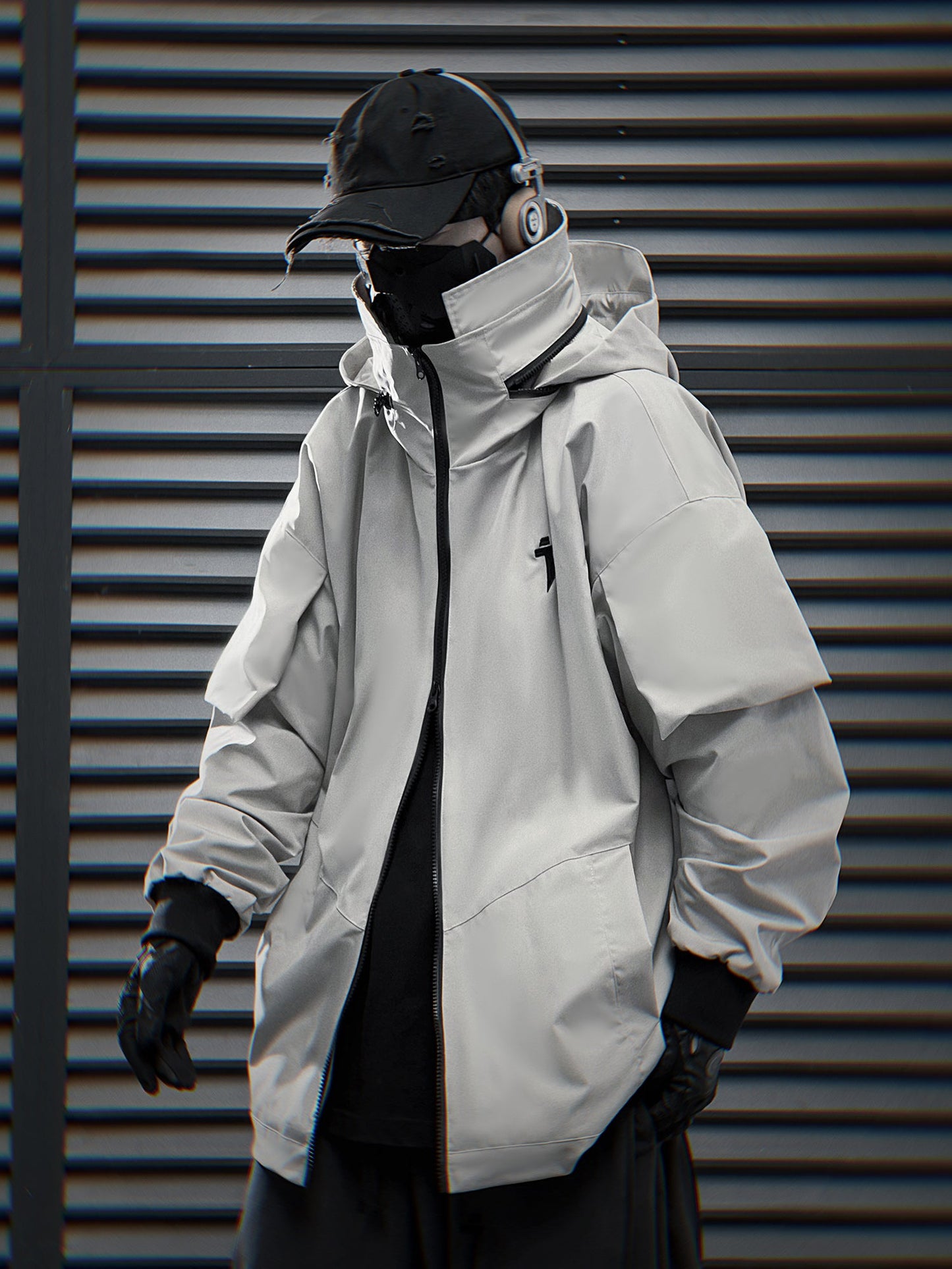 HiJ35 Grey Tech Jacket - Concordia Style Boutique