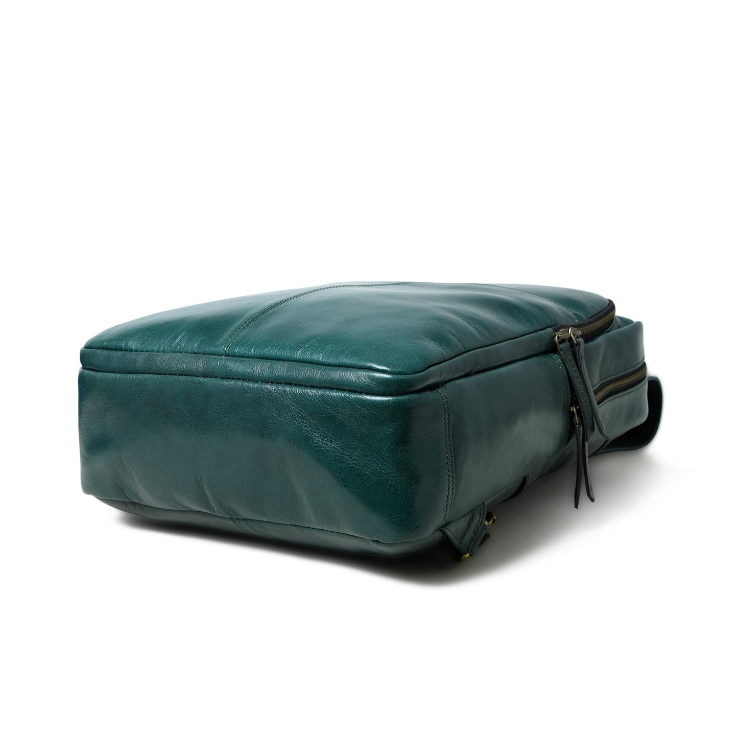 Luxury Italian Leather Backpack, Green - Concordia Style Boutique