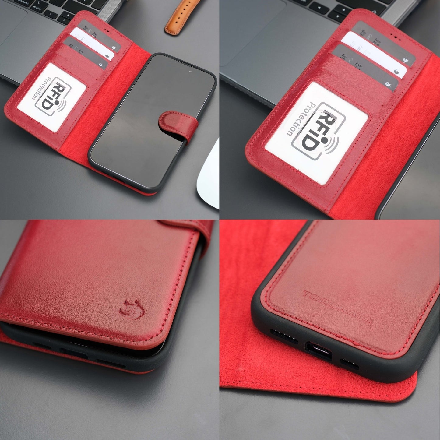 Casper Leather iPhone 14 Pro Max Wallet Case | MagSafe - Concordia Style Boutique