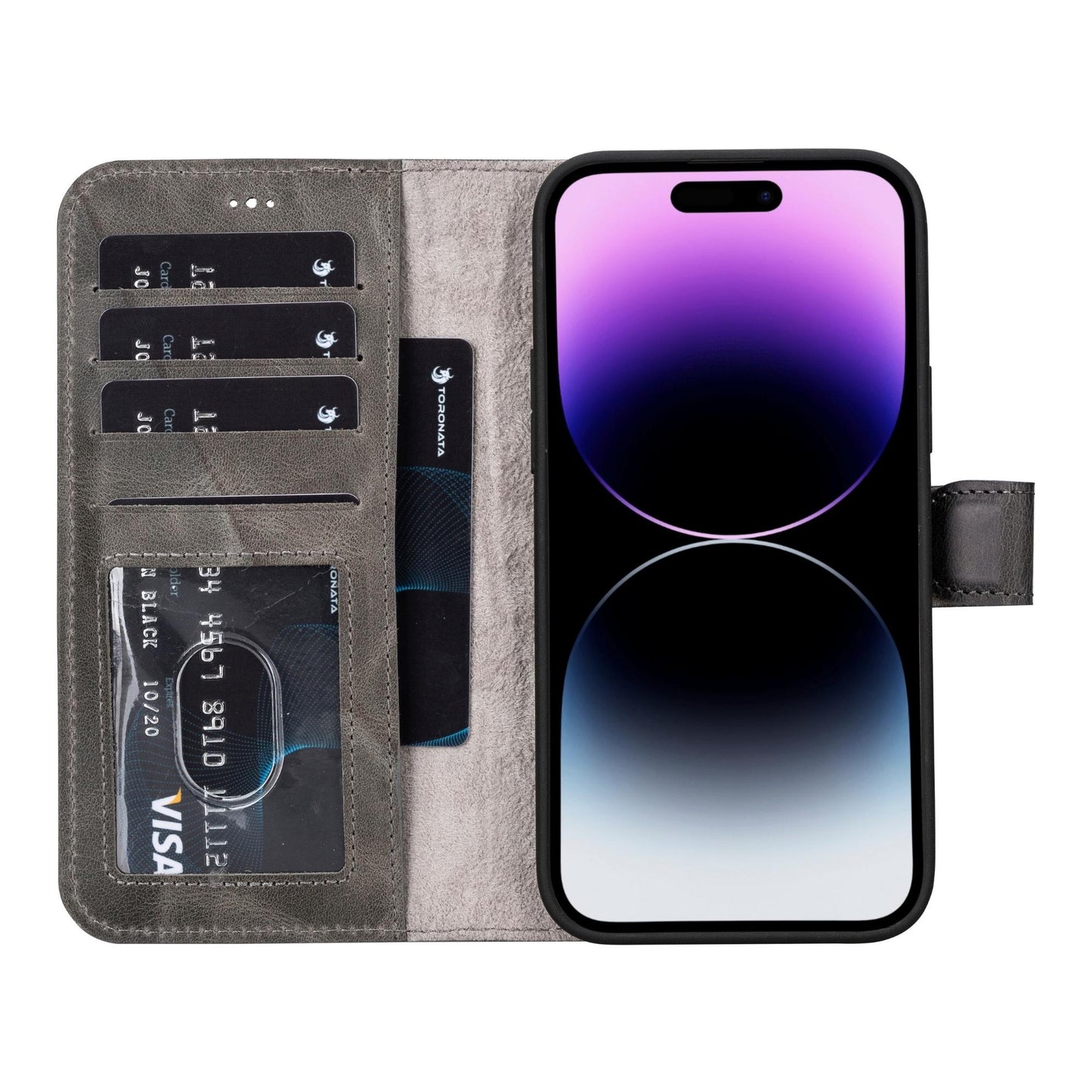 Casper iPhone 14 Series Detachable Leather Wallet Case - Concordia Style Boutique
