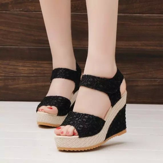 Flat bottom high heel sandals - Premium shoes from Concordia Style Boutique - Just $35.78! Shop now at Concordia Style Boutique