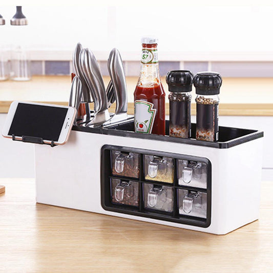 Multifunctional wall-mounted home storage jar - Premium kitchen organizer from Concordia Style Boutique - Just $52.64! Shop now at Concordia Style Boutique