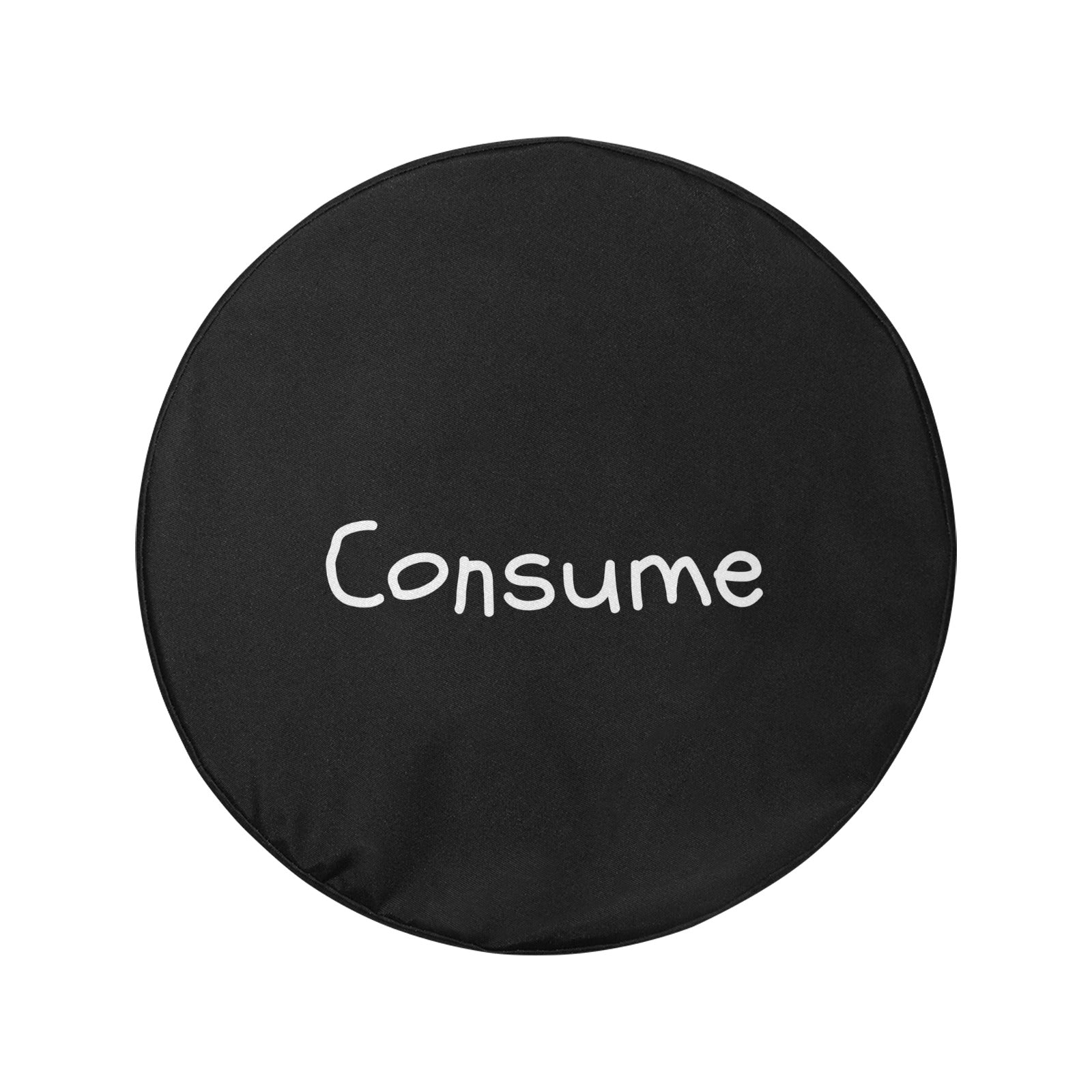 Spare Tire Cover - "Consume" - Premium Spare Tire Cover from Inkedjoy - Just $44.74! Shop now at Concordia Style Boutique