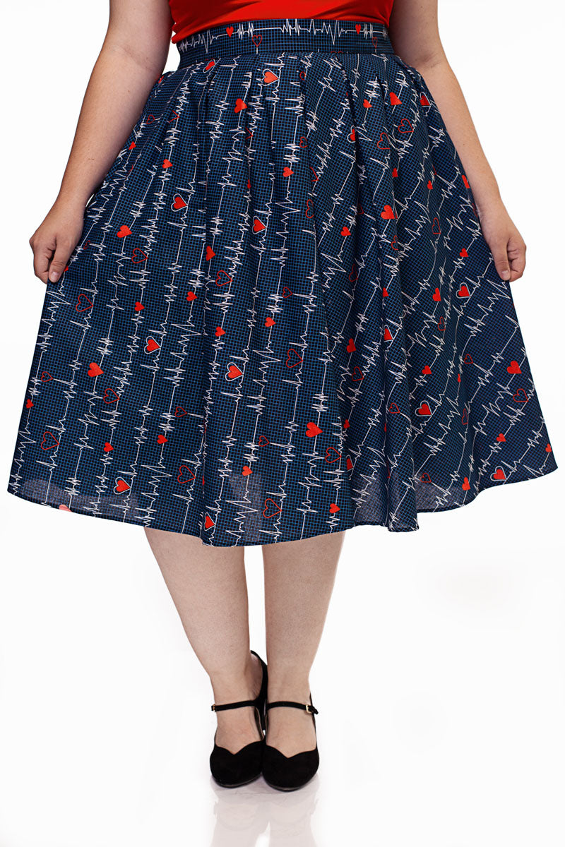 Doris Skirt in Heartbreaker - Small only - Concordia Style Boutique