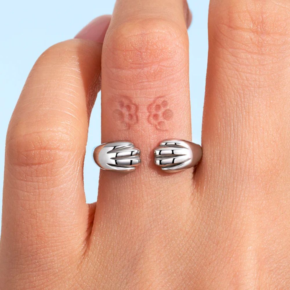 CAT PAW RING (ADJUSTABLE) - Concordia Style Boutique