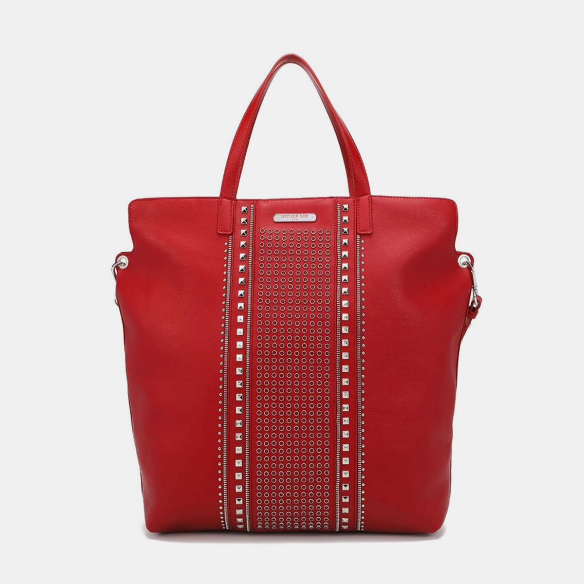 Nicole Lee USA Studded Large Tote Bag - Premium Tote Bag from Concordia Style Boutique - Just $36.98! Shop now at Concordia Style Boutique