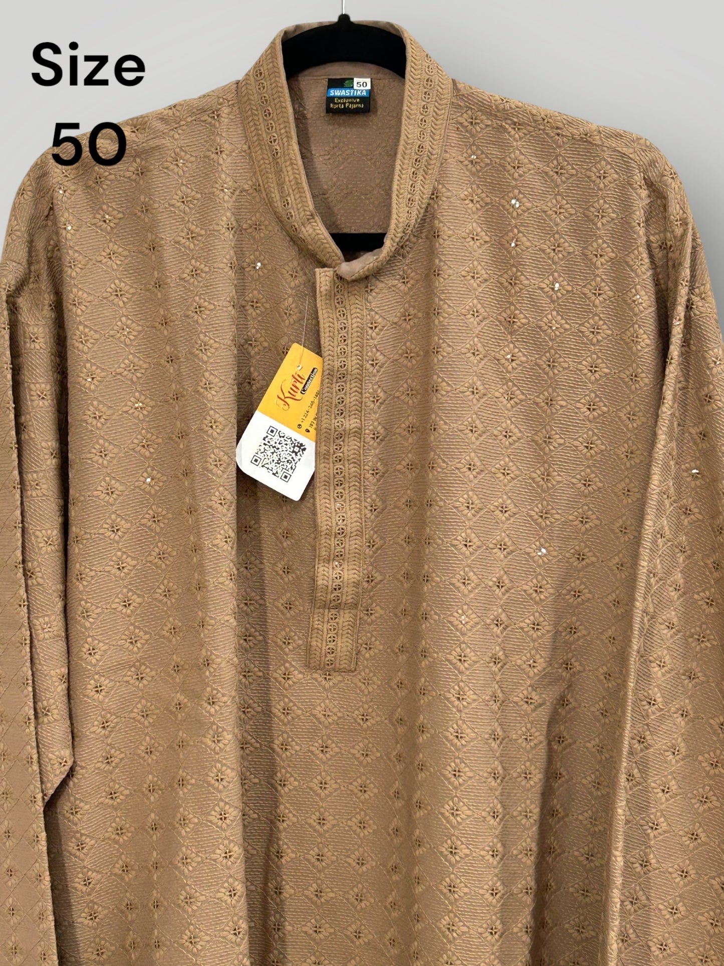 Chikankari Kurta for men | Short kurta