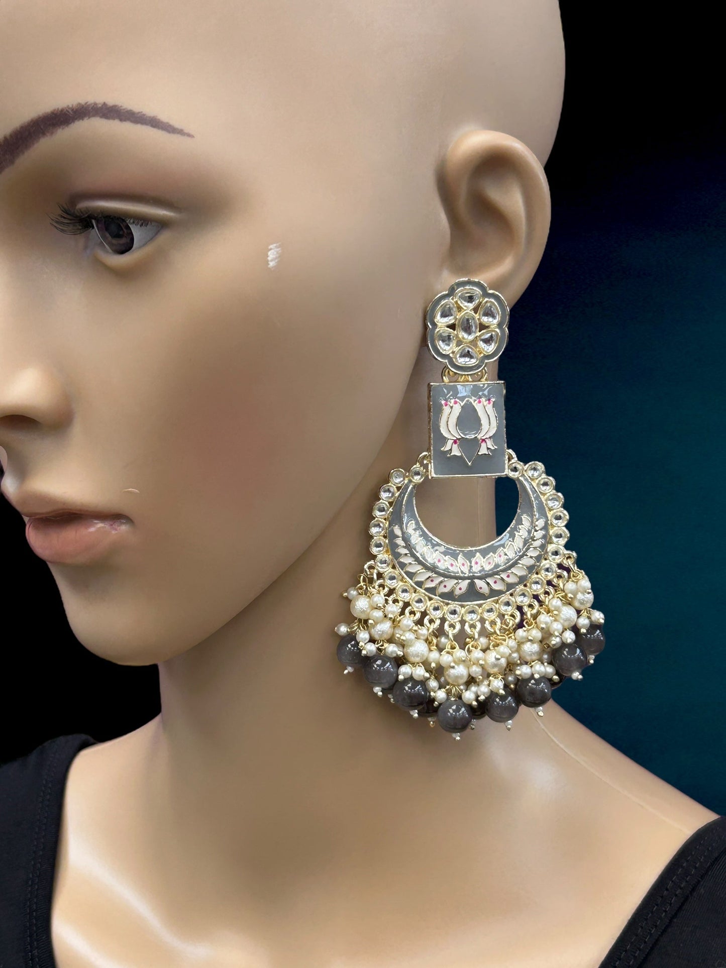 Chandbali earrings
