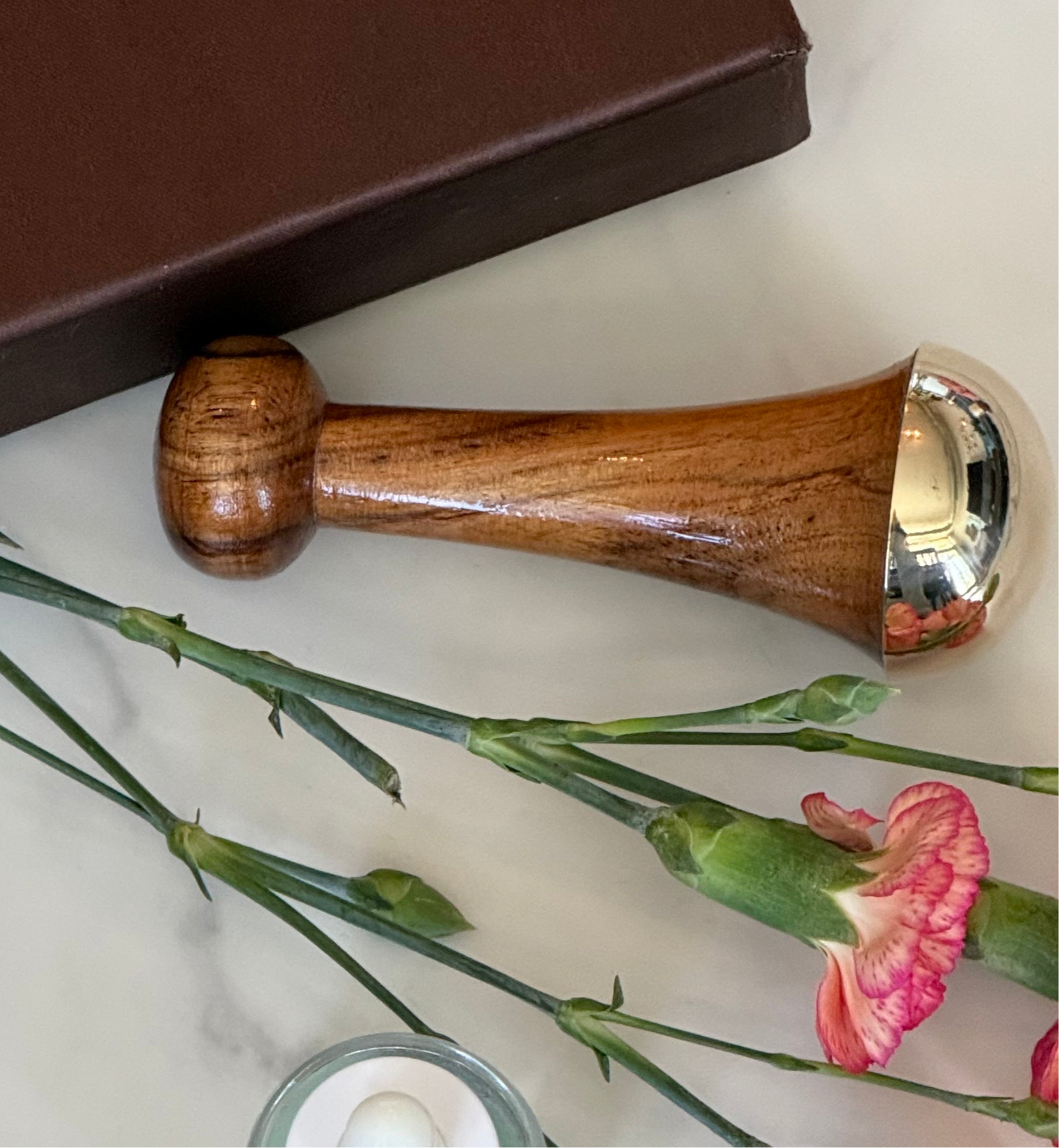 Authentic Ayurvedic Facial Massage Tool - Pure Kansa Wand - Concordia Style Boutique