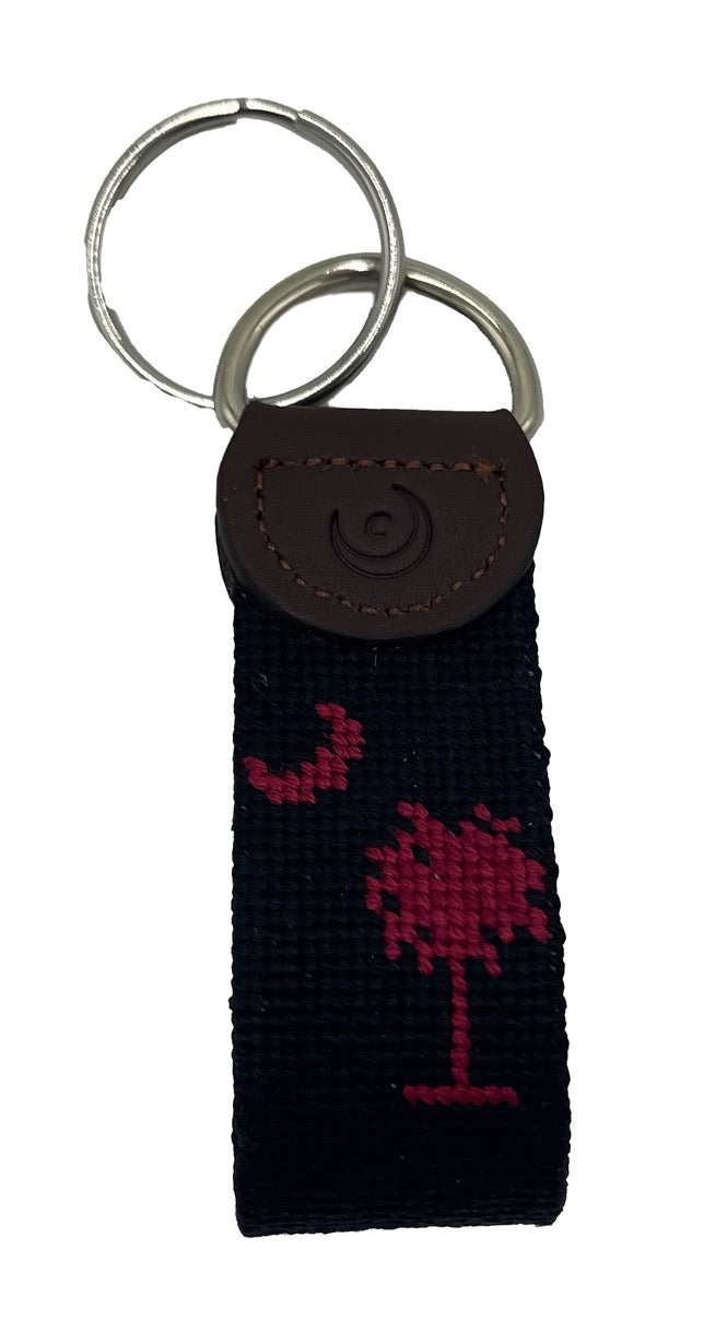 Key Fob - Palmetto Moon Garnet Black Combo