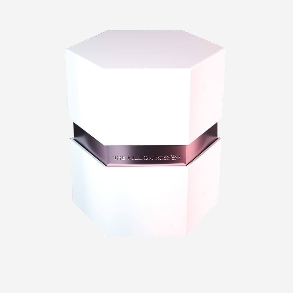 ONE IN A MILLION™ WHITE HEXAGON BOX | CORAL ROSE
