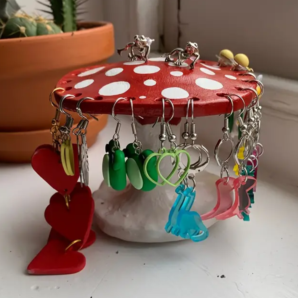 MUSHROOM EARRINGS HOLDER - Concordia Style Boutique