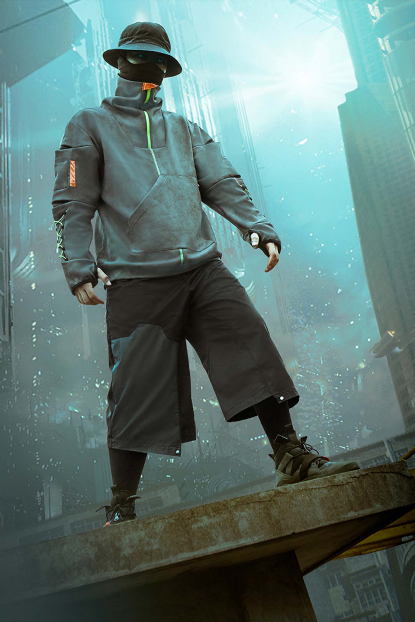 APH509 Not Evil Cyber Sweater - Concordia Style Boutique