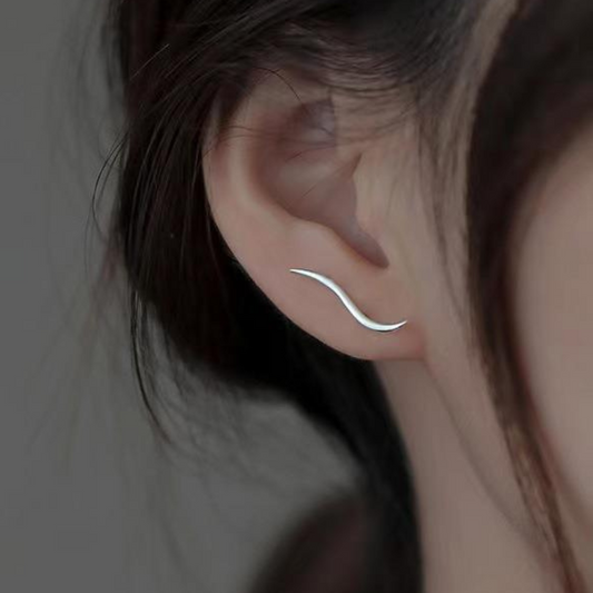 SIMPLE STREAMLINED EARRINGS (PAIR) - Concordia Style Boutique