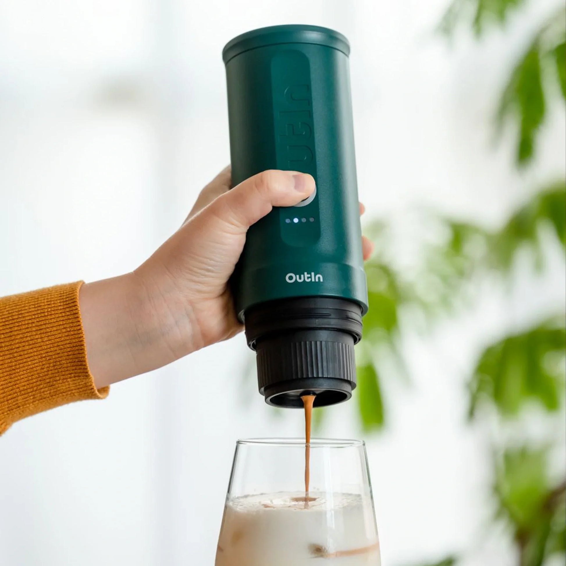 Nano Portable Espresso Machine (OutIn Teal) - Concordia Style Boutique