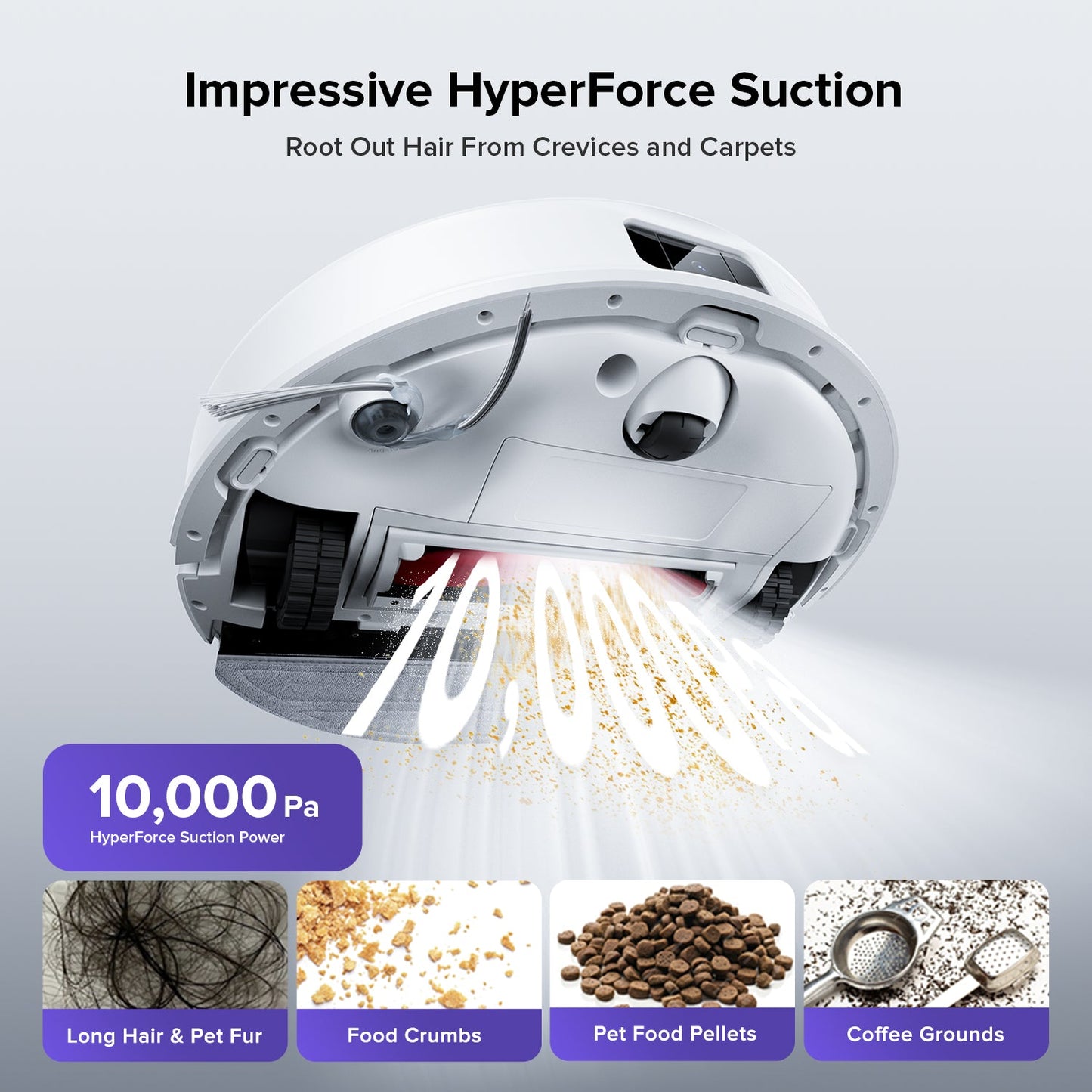 Roborock Q10 S5 Robot Vacuum and Mop with 10,000 Pa Power Suction