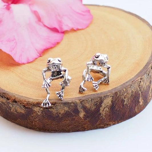 FROG EARRINGS (PAIR) - Concordia Style Boutique