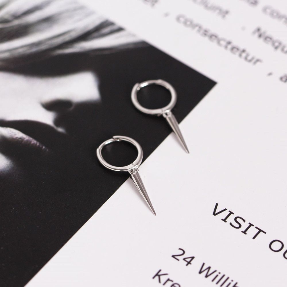 SPIKE HOOP EARRINGS (PAIR) - Concordia Style Boutique