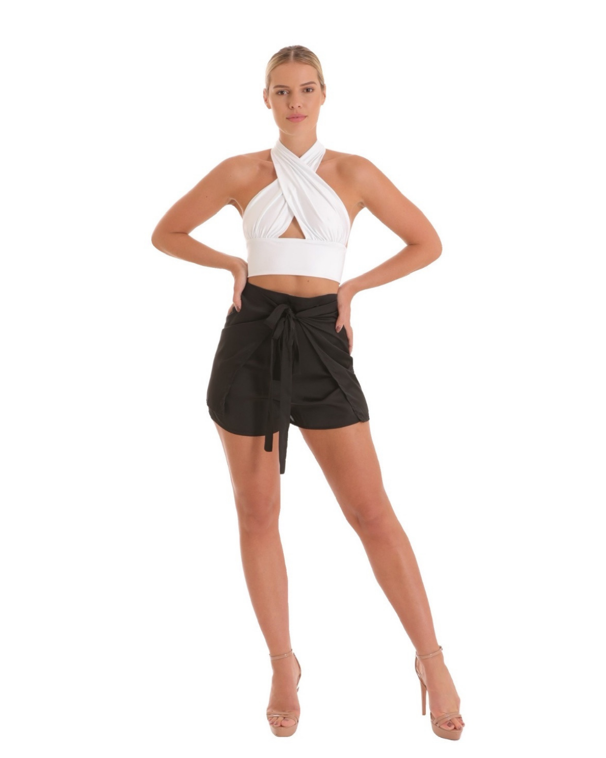 Wrap Short - Viscose Satin - Concordia Style Boutique