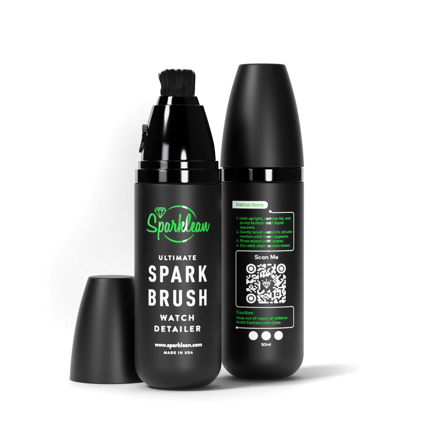 SparkBrush Soft-Bristle Gentle on All Metals, Jewelry, & Watches - Concordia Style Boutique