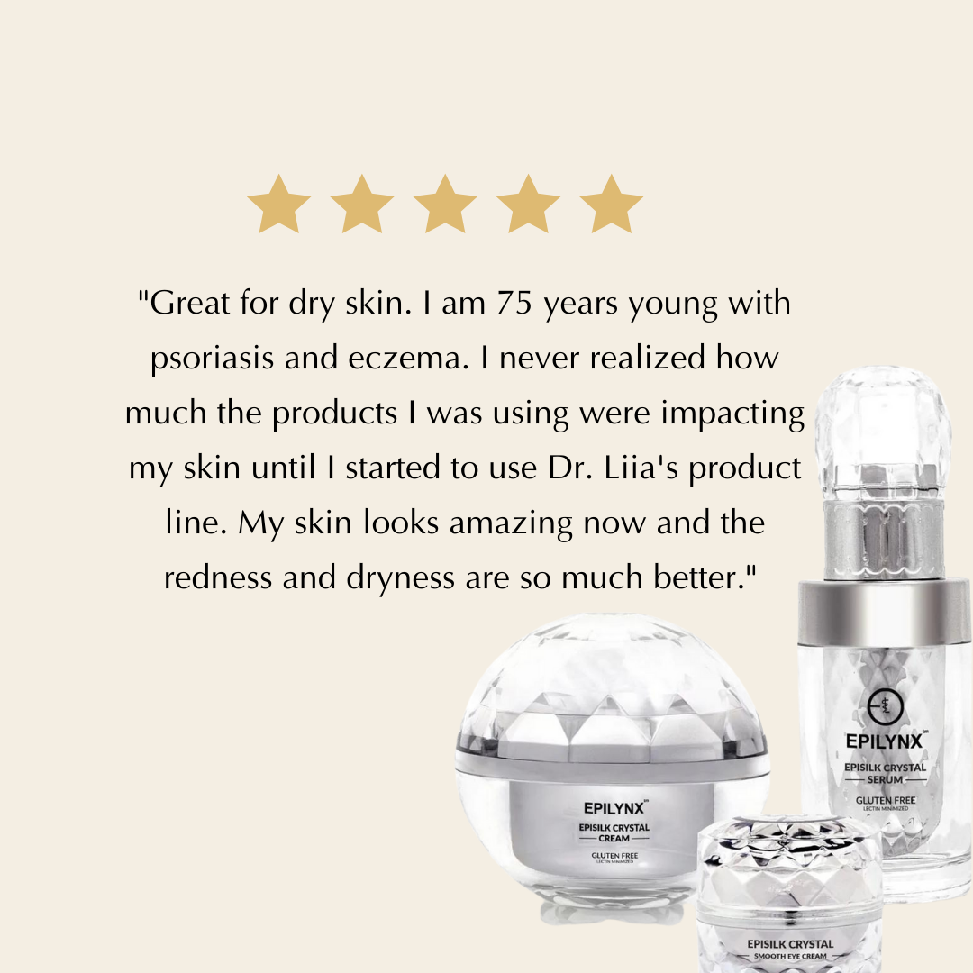 Vegan EpiSilk Crystal Wrinkle Smoothing Face Treatment - Intense Brightening and Firming Wrinkle Fix for Sensitive Skin - Concordia Style Boutique