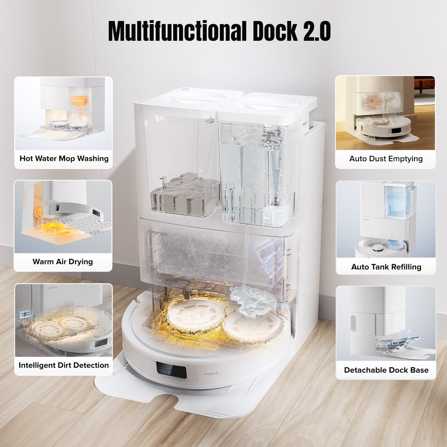 Roborock Qrevo MaxV with Multifunctional Dock 2.0